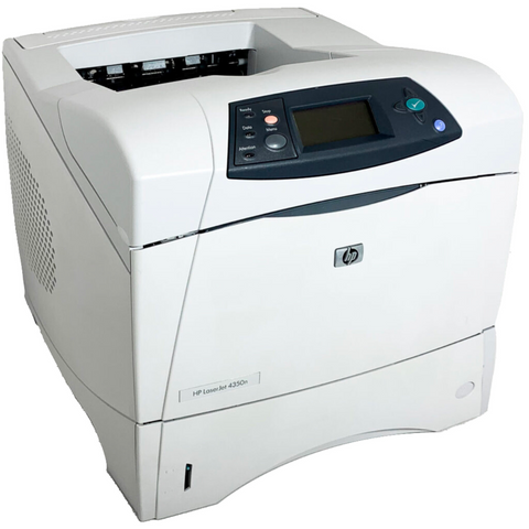 HP LaserJet 4350N Workgroup Laser Printer | 1200x1200 dpi, 55ppm, Networkable, Energy Star Certified