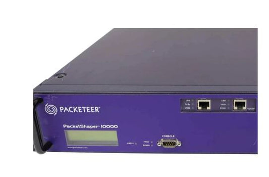 PacketShaper 10000 - High-Performance Network Management Appliance, Deep Packet Inspection, Traffic Prioritization