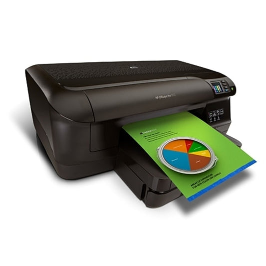 HP Officejet Pro 8100 ePrinter - Wireless Inkjet Printer, 20 ppm B/W, 16 ppm Color, Automatic Duplexing, 250 Sheets Capacity, AirPrint Enabled