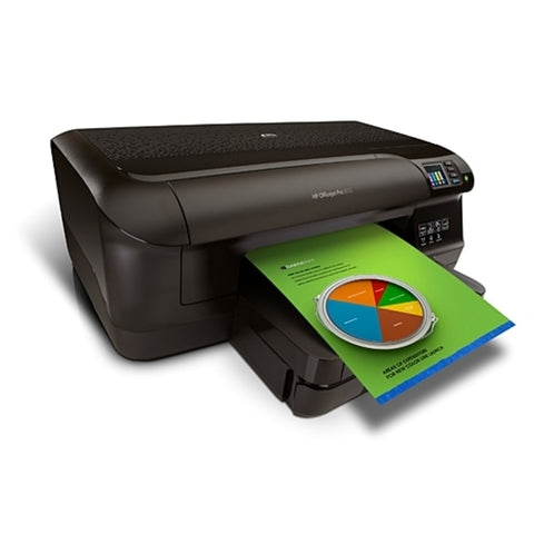 HP Officejet Pro 8100 ePrinter - Wireless Inkjet Printer, 20 ppm B/W, 16 ppm Color, Automatic Duplexing, 250 Sheets Capacity, AirPrint Enabled