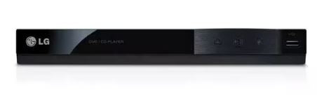 LG DVD Model DP122 – Compact DVD Player with USB Direct Recording & Multiple Media Support