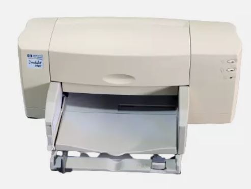 HP DeskJet 840C Inkjet Printer | Networkable, USB & Parallel Connectivity