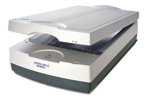 Microtek 9800XL Plus Silver Flatbed Scanner - A3 Format, 1600 dpi, USB