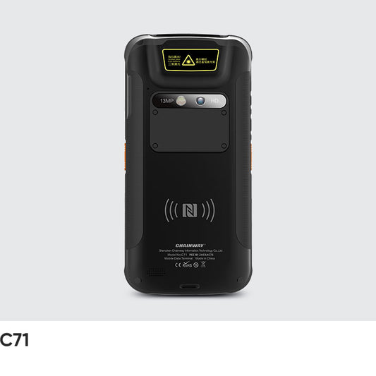 Chainway C71 Rugged Mobile Computer | Android 11/13, Octa-Core, Barcode Scanning & More