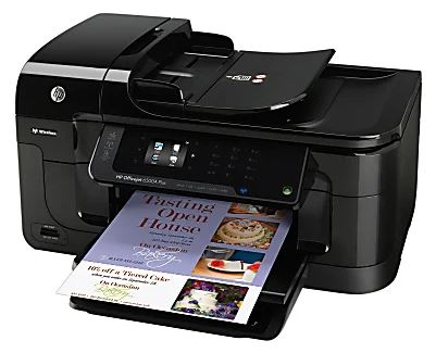 HP Officejet 6500A Plus Wireless All-in-One Printer | Color Printing, 32 Pages/min, 250 Sheets Capacity, 64MB Memory, Energy Star Certified, Duplex Printing