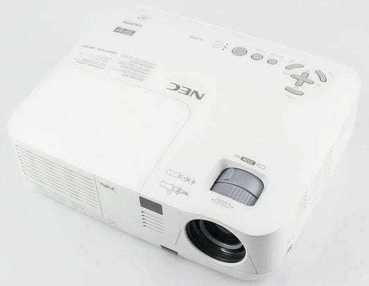 NEC NP-V300X DLP Projector - 3000 Lumens, XGA Resolution, Eco Mode, 7W Audio, Keystone Correction, Compact Design