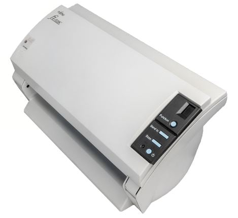 Fujitsu FI-5120C Duplex Color Scanner | 24-Bit Color Depth, CCD Image Sensor, SCSI & USB 2.0 Connectivity, Automatic Image Enhancement