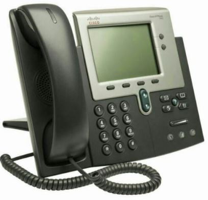 Cisco Phone 7961 | VoIP Telephone with Gigabit Ethernet and LCD Display