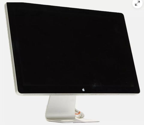 Apple 24" Cinema HD Display A1267 | 1920x1200 Resolution, Widescreen, Silver Finish, High-Quality Visuals for Professionals