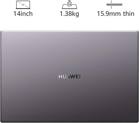 Huawei MateBook D 14 (Intel i7) - 14" FHD Display, 16GB RAM, 512GB SSD, Nvidia GeForce MX250