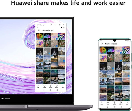Huawei MateBook D 14 (Intel i7) - 14" FHD Display, 16GB RAM, 512GB SSD, Nvidia GeForce MX250