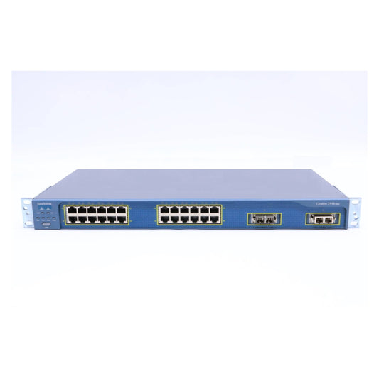 Cisco WS-C2950G-24-EI Catalyst 2950G 24-Port Managed Switch | Fast Ethernet, Gigabit Ethernet