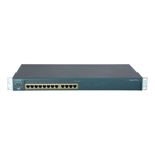 Cisco Catalyst 2950-12 Switch WS-C2950-12 | 12 x 10/100Base-T Ports | Managed Switch | Rack-Mountable
