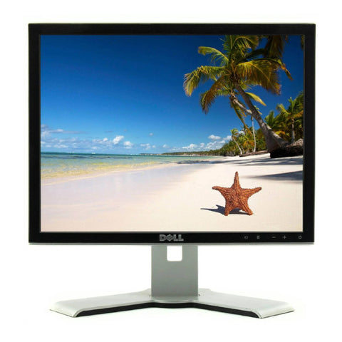 Dell E198FP 17" LCD Monitor | 1280x1024 Resolution, Flat Panel, Black with Silver Finish