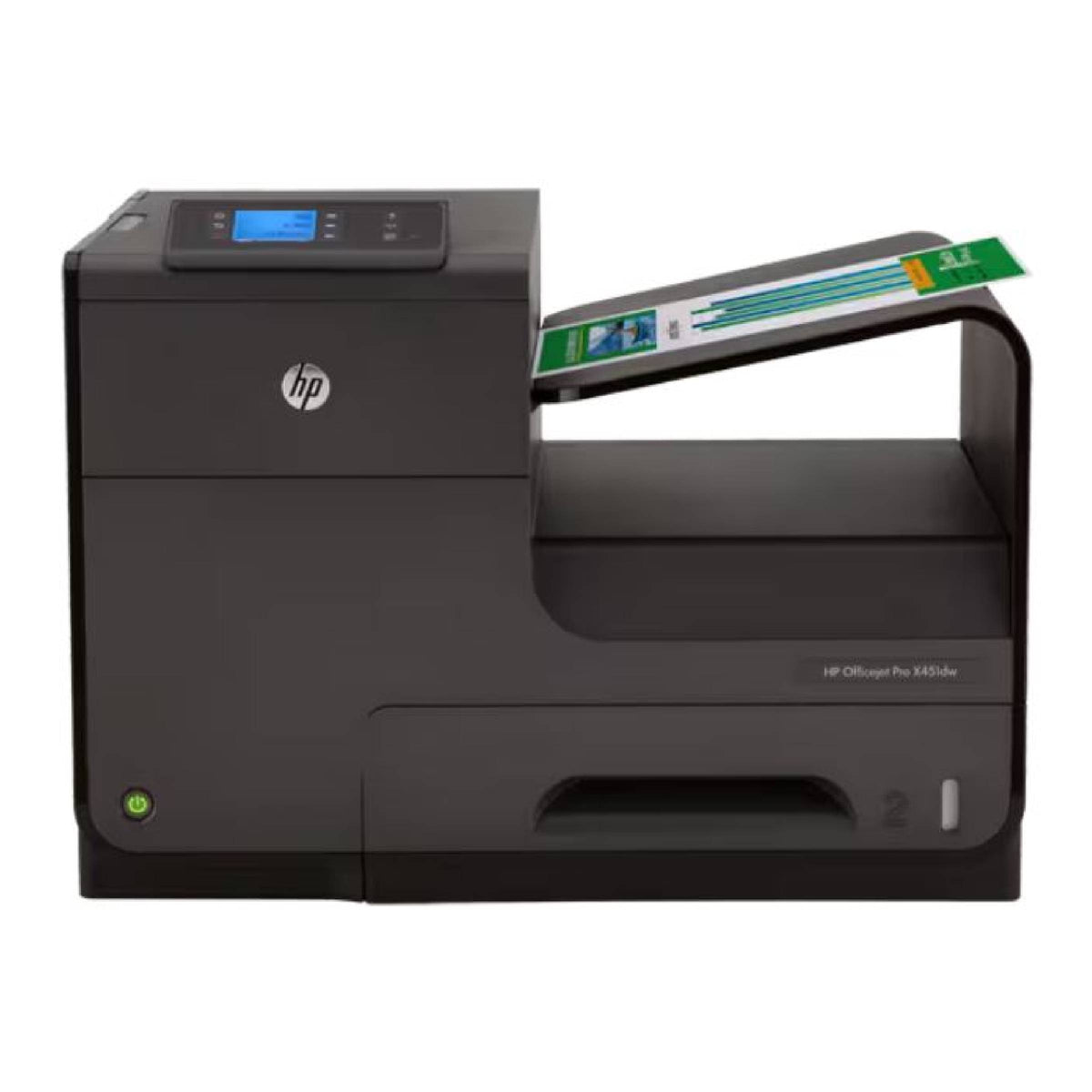 HP OfficeJet Pro X451dw High-Performance Inkjet Printer | 36 ppm, 1200 x 1200 dpi Print Resolution, Automatic Duplex, Mobile Printing, 500-Sheet Capacity, Energy Star Certified