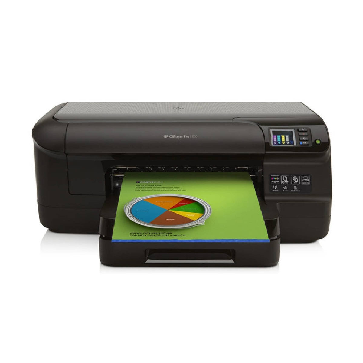 HP Officejet Pro 8100 ePrinter - Wireless Inkjet Printer, 20 ppm B/W, 16 ppm Color, Automatic Duplexing, 250 Sheets Capacity, AirPrint Enabled