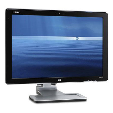 HP W2338h 23" Widescreen Monitor - 1920x1080 Resolution, Black with Silver
