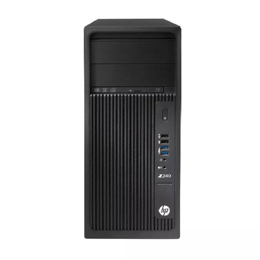 HP Z240 Mid Tower Desktop - Intel Core i3, 8GB RAM, 500GB HDD, Windows 10 Pro