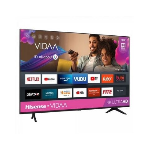 Hisense 43A61G 43" 4K UHD Frameless Smart LED TV | HDR10+, Dolby Vision, AI Upscaler, Smart Vidaa OS