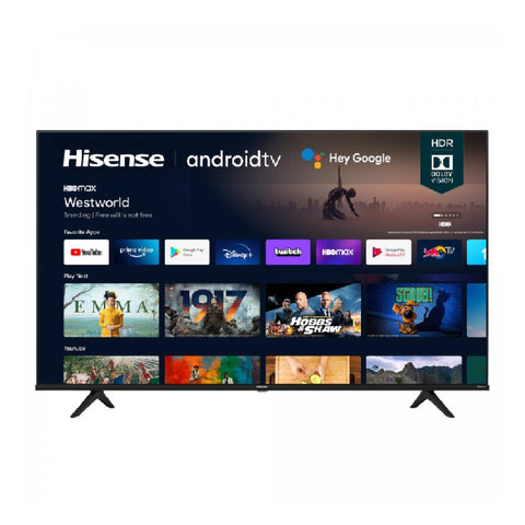 Hisense 43A61G 43" 4K UHD Frameless Smart LED TV | HDR10+, Dolby Vision, AI Upscaler, Smart Vidaa OS
