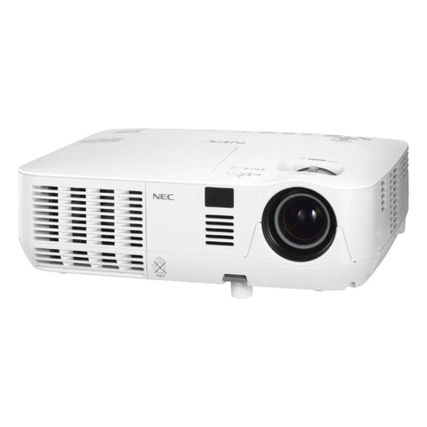 NEC NP-V300X DLP Projector - 3000 Lumens, XGA Resolution, Eco Mode, 7W Audio, Keystone Correction, Compact Design