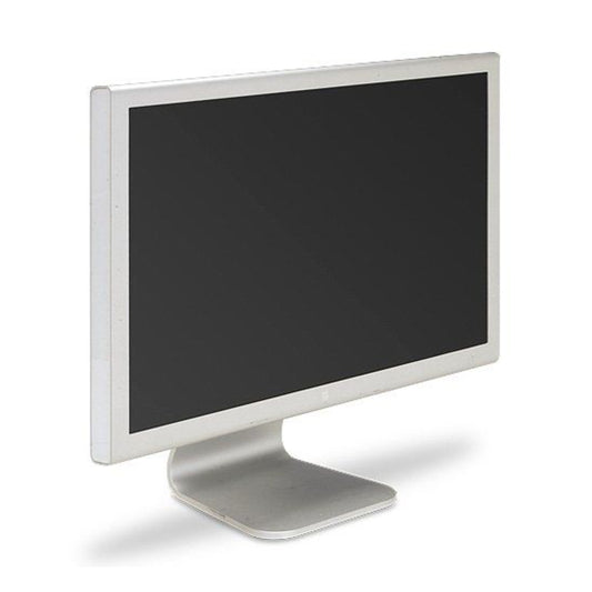 Apple 23" Cinema HD Display A1081 | 1920x1200 Resolution, Sleek Silver Design, Flat Panel Display for Mac, High-Quality Visuals for Professionals