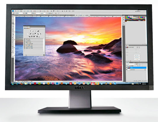 Dell UltraSharp U2711 24" Widescreen Flat Panel | 2560x1440 Resolution, Black with Silver