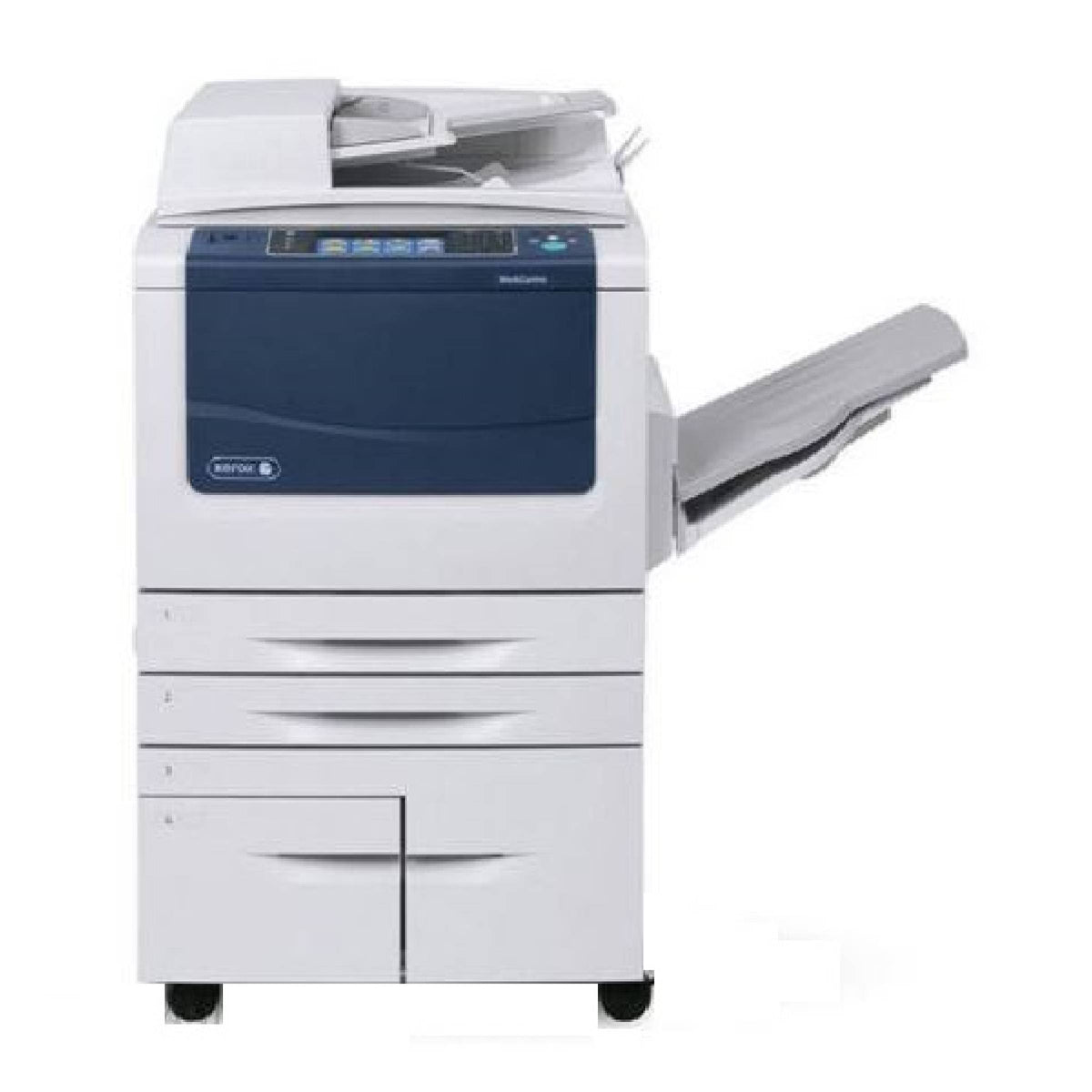 Xerox WorkCentre 5875i Printer | 75 Pages Per Minute, 600x600 dpi, 1,600 Sheet Paper Capacity, Black & White Copier, High Volume, Wi-Fi Direct, Copier-Printer-Scan-Fax, 271.8 lbs