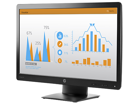 HP ProDisplay P232 23" Full HD Widescreen Flat Panel Monitor - 1920x1080 Resolution, Black