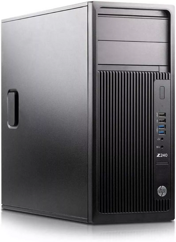 HP Z240 Mid Tower Desktop - Intel Core i3, 8GB RAM, 500GB HDD, Windows 10 Pro